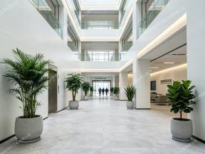 企业工厂盆栽植物租摆实景案例