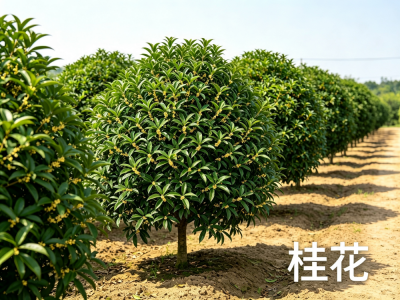庭院花园绿化植物-桂花树